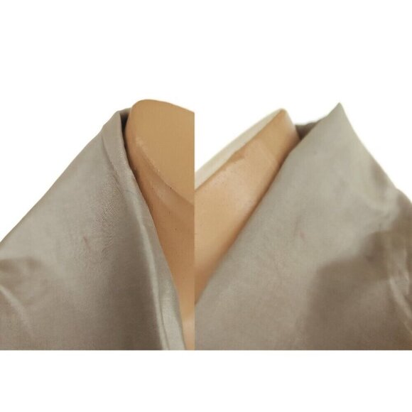 Vintage Catherine Regehr Silk Taffeta & Lace Gown S Green Dress Bow VTG - Picture 14 of 16